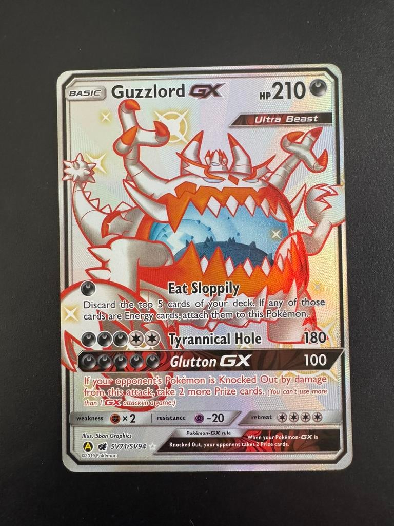 Guzzlord SV71/SV94 pokemon kaart hidden fates, Ophalen of Verzenden, Zo goed als nieuw