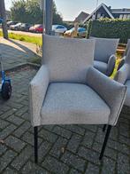 Outdoor stoel catja tuinstoel opruiming, Ophalen of Verzenden, Nieuw, Grijs, Stof