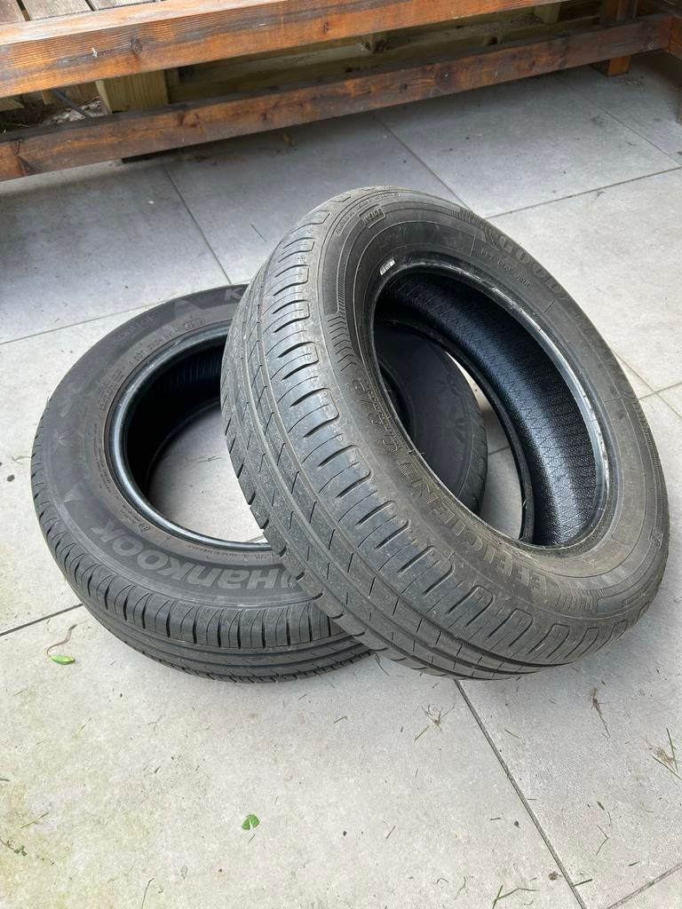 Zomerbanden 195/65 R15 Hankook, Auto-onderdelen, Banden en Velgen, Ophalen, Gebruikt, 15 inch, Band(en)