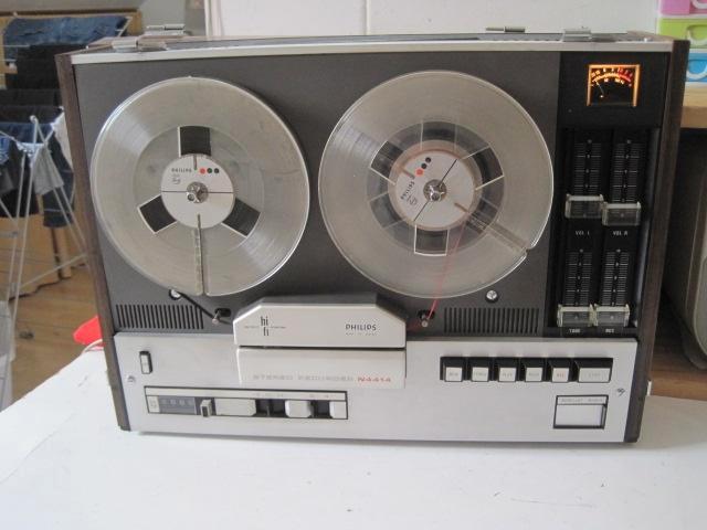 Philips N4414, Audio, Tv en Foto, Bandrecorders, Bandrecorder, Met stofkap, Ophalen