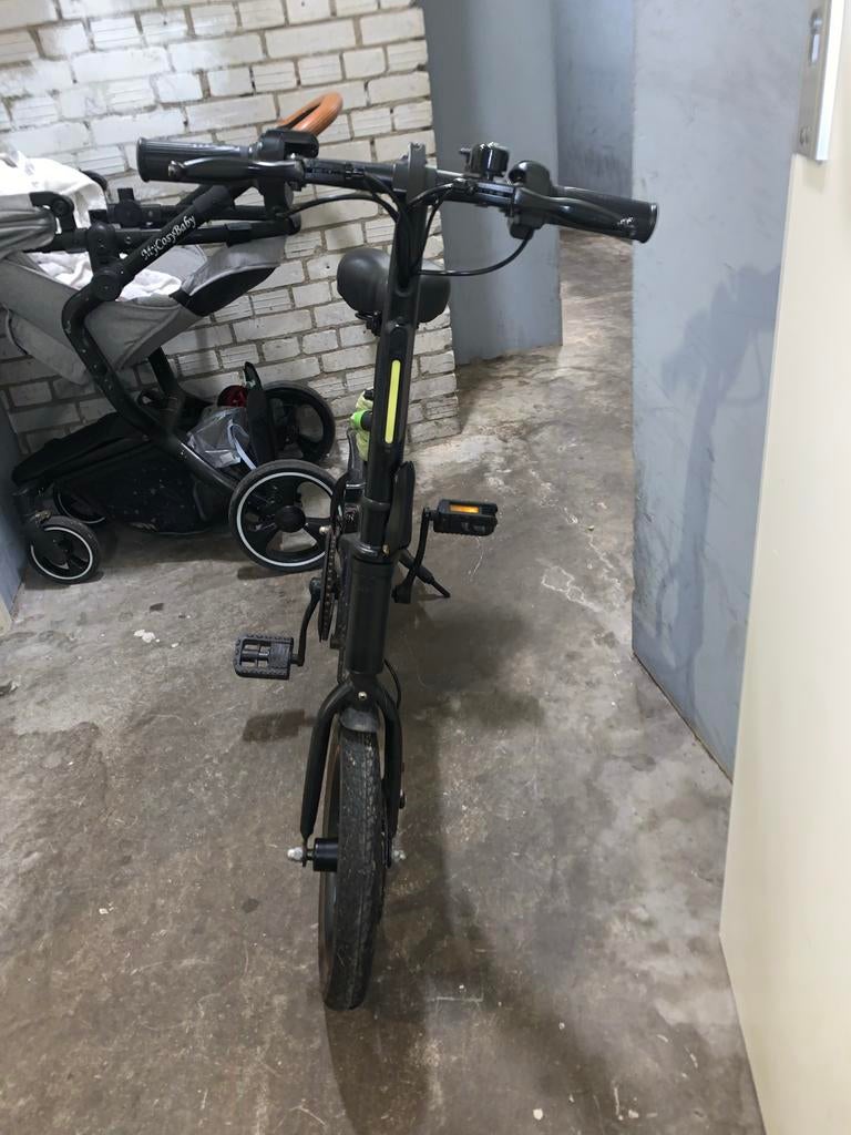 Elektrische vouwfiets - Accu aan vervanging toe, Minder dan 30 km per accu, Gebruikt, Minder dan 47 cm, Ophalen