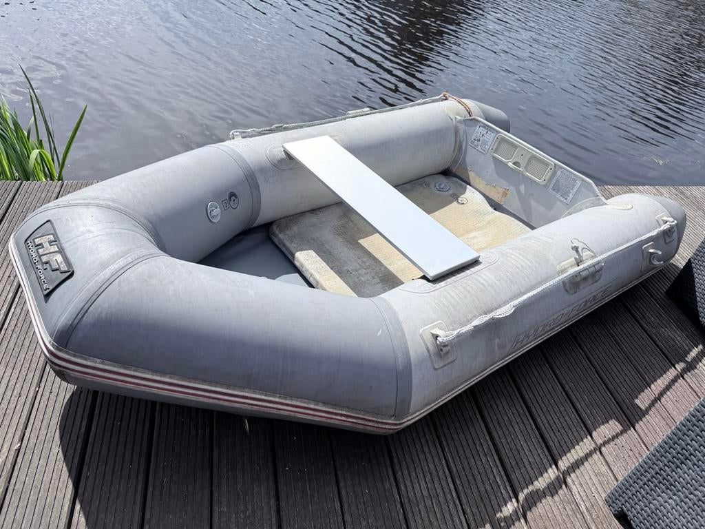 Bestway Hydro-Force Opblaasboot met elektro motor, Gebruikt, Benzine, Minder dan 70 pk, Overige materialen
