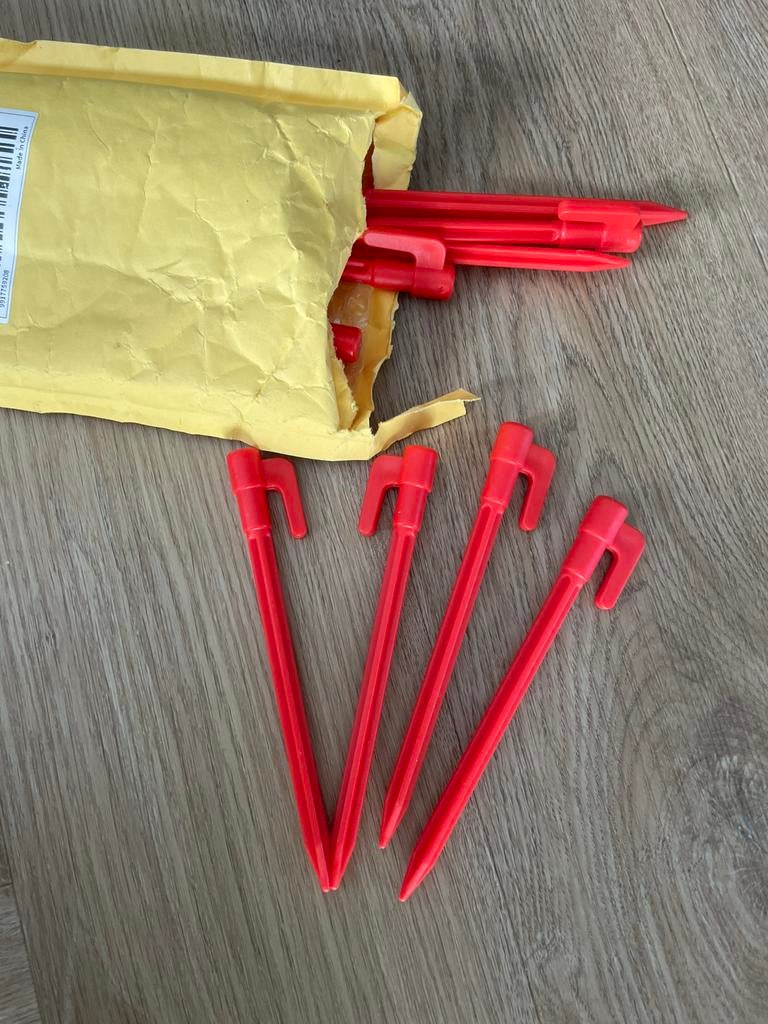 20 stuks tent ankers (grond pennen), Ophalen of Verzenden, Nieuw