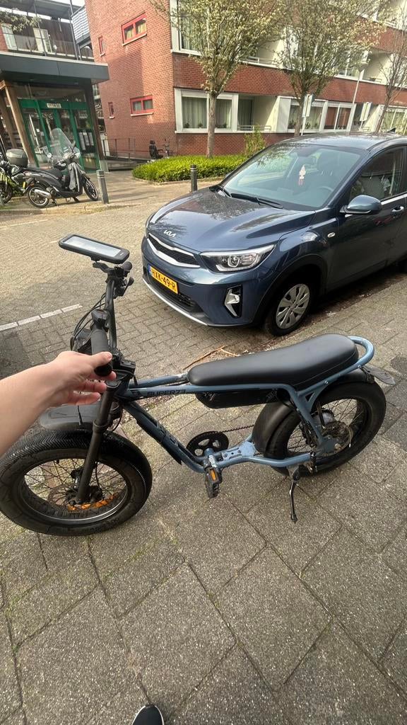 Super 73 z miami, Fietsen en Brommers, Elektrische fietsen, Gebruikt, Minder dan 47 cm, 30 tot 50 km per accu, Ophalen