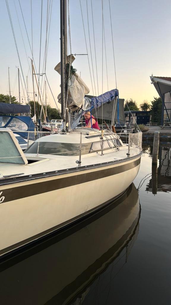 Friendship 26 zeiljacht 1980 in nette staat Friesland Heeg, Watersport en Boten, Kajuitzeilboten en Zeiljachten, Gebruikt, Tourjacht of Cruiser