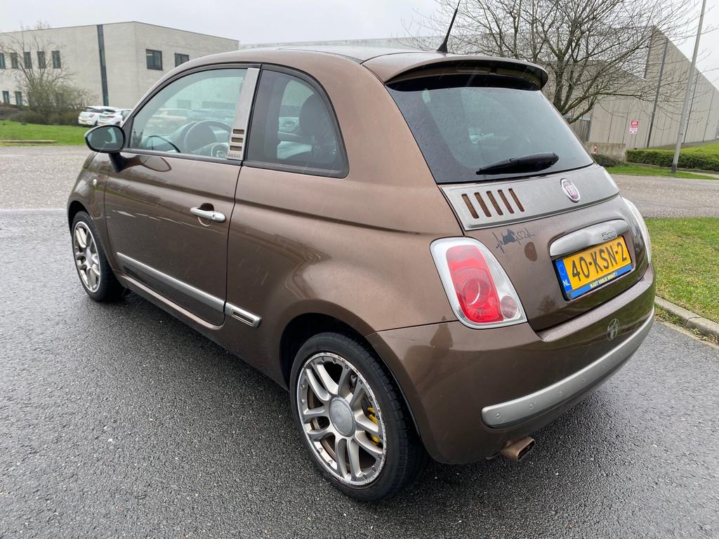 Fiat 500 | 2010 | 1.4-16V | Top Auto | APK | KM NAP, Auto's, Fiat, Euro 5, 101 pk, Gebruikt, 31 €/maand