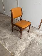 Enkele stoel teak jaren 60 vintage retro opknapper € 35, Hout, Gebruikt, Bruin, Ophalen of Verzenden