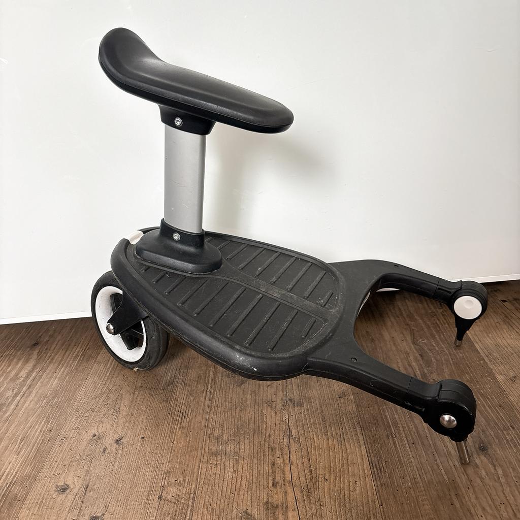 Meerijdplankje Bugaboo met zitje, Ophalen of Verzenden, Gebruikt