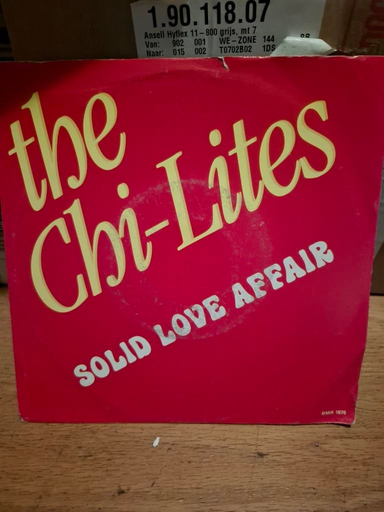 The Chi-Lites - Solid Love Affair (Single), Gebruikt, 7 inch, Single, Ophalen of Verzenden