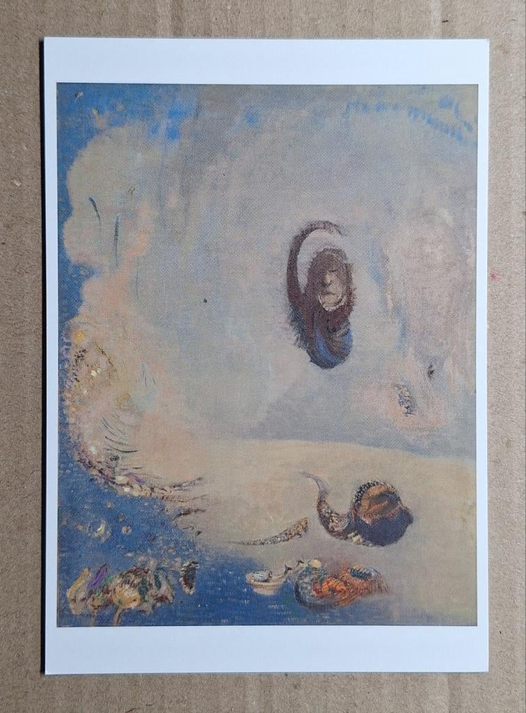 Odilon Redon - Oannès, ca. 1900-10. Kröller-Müller., Ophalen of Verzenden, 1980 tot heden, Gelopen, Overige thema's