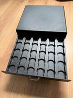 Nespresso cup houder met 2 lades - Zwart, Ophalen of Verzenden, Zo goed als nieuw