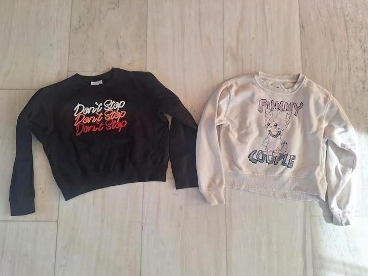 2 truien name it en zara draagmaat 140 meisje, Meisje, Trui of Vest, Ophalen of Verzenden, Zo goed als nieuw