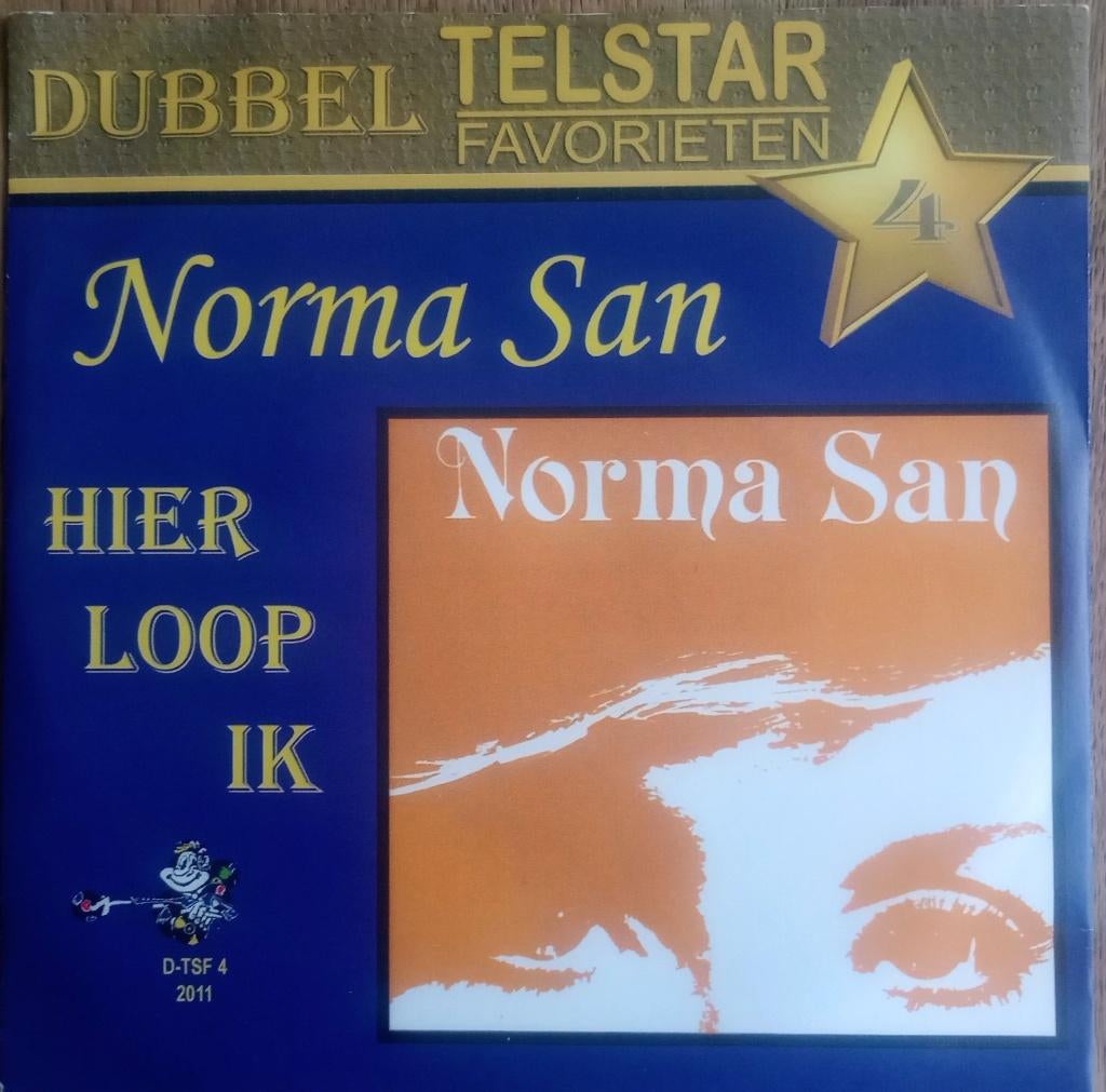 Norma San - Cecile  - Hier Loop Ik  Goodbye, 2010 - 2019, 7 inch, Single, Ophalen of Verzenden