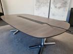 Vergadertafel 8 personen met kabelgoot, Ophalen of Verzenden