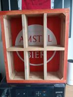 Amstel bier kastje met 6 speciale glazen, Verzamelen, Ophalen of Verzenden, Zo goed als nieuw, Glas of Glazen, Amstel