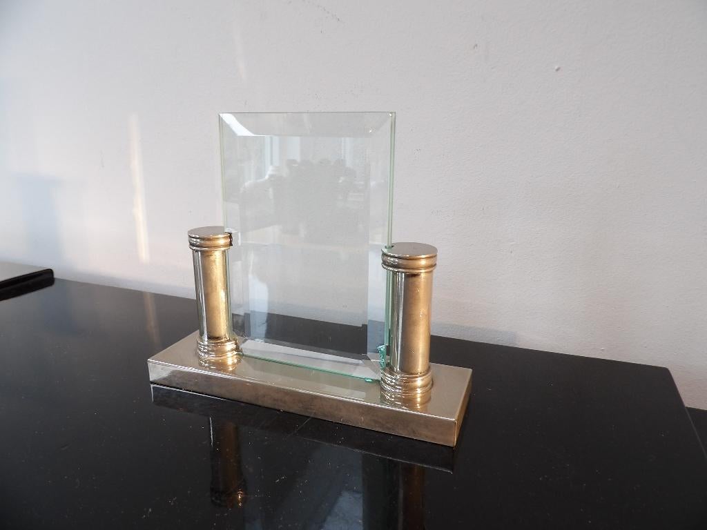 Art Deco Fotolijst chroom, Ophalen of Verzenden