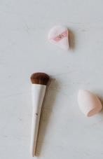Michelle Nouws Make-up kwasten en sponsjes nieuw, Gehele gezicht, Beige, Nieuw, Ophalen of Verzenden