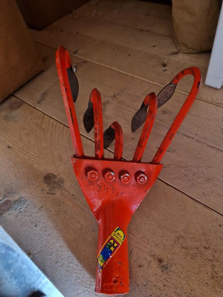 Rode cultivator/ tuingereedschap, Tuin en Terras, Hand-tuingereedschap, Ophalen of Verzenden