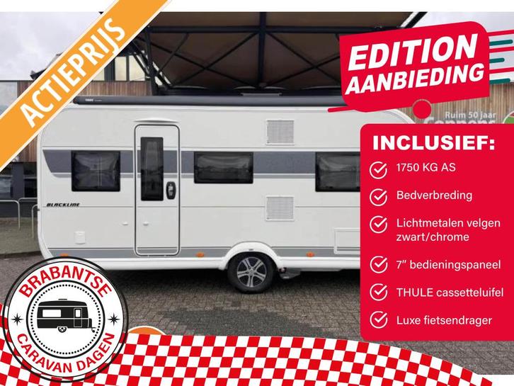 Hobby Excellent Edition 540 UFF 2026 ACTIE MEGA KORTING!!!, Caravans en Kamperen, Caravans, Bedrijf, tot en met 4, 1250 - 1500 kg