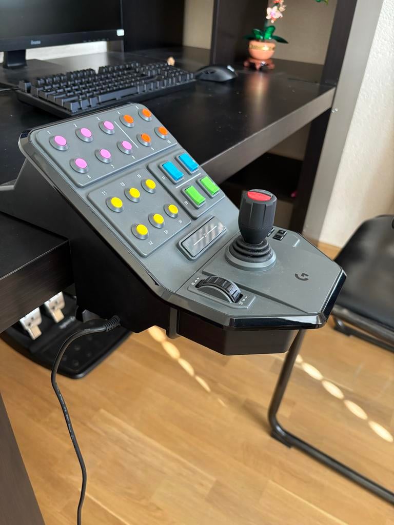 Logitech Saitek Farm Simulator Side Panel Controller, Ophalen of Verzenden, Zo goed als nieuw