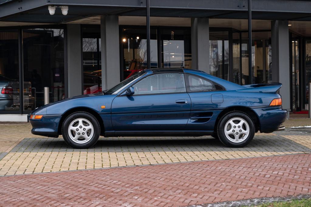 Toyota MR2 2.0 GT-i 16 (bj 1991), 1998 cc, Stof, 156 pk, Blauw