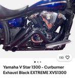 Yamaha V Star 1300 Curdburner uitlaat zwart, Ophalen of Verzenden, Gebruikt