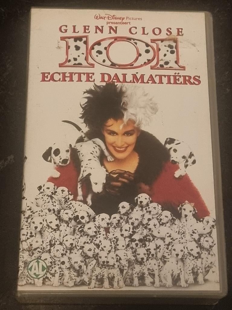101 Echte Dalmatiërs VHS - Disney Classic, Alle leeftijden, Ophalen of Verzenden, Gebruikt, Actie en Avontuur