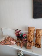 Verzameling diverse spullen Zuid-Amerika fluit beeld masker, Antiek en Kunst, Ophalen of Verzenden