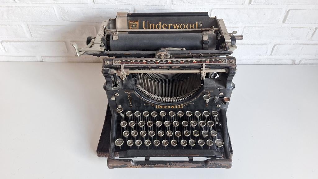 Typemachine Underwood, Diversen, Typemachines, Ophalen, Gebruikt