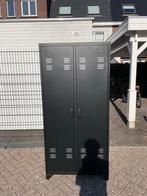 Stalen kast Woood, 180x85 cm - Ideaal voor verhuizing, Ophalen, Met plank(en), Gebruikt, 50 tot 100 cm