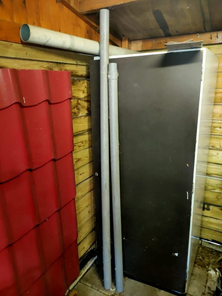 Gratis: houten opbergkast, Ophalen, Gebruikt