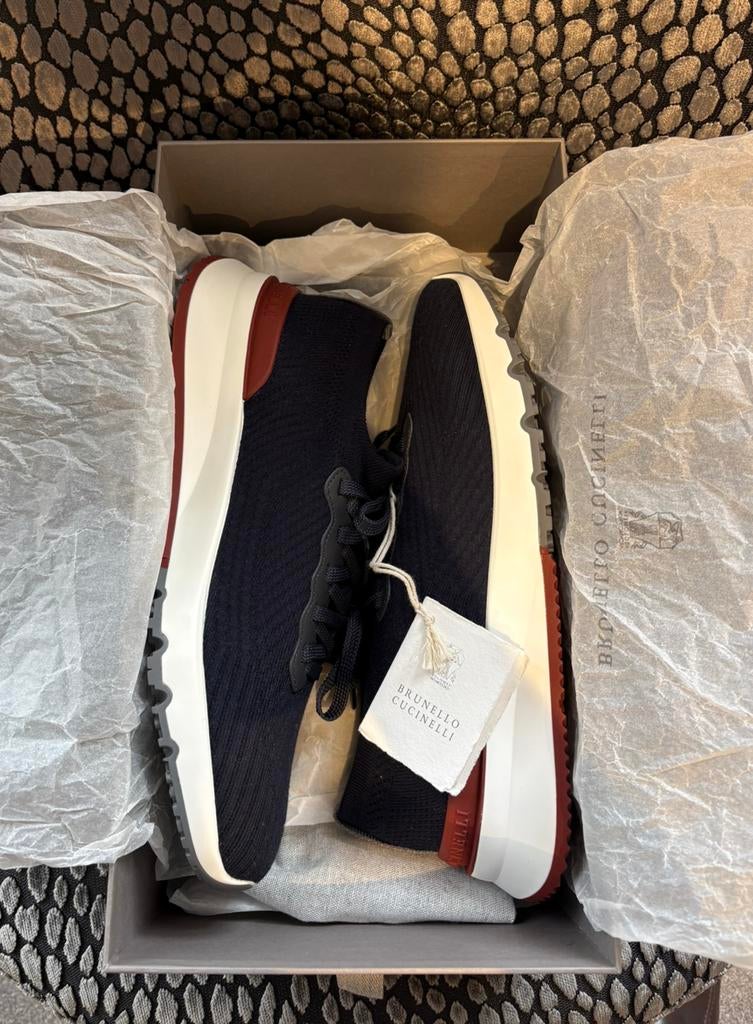 Nieuwe sneakers van Brunello Cucinelli, Nieuw, Sneakers of Gympen, Verzenden, Blauw