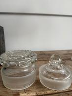 Oude glazen stoppen voor snoeppotten, Ophalen of Verzenden