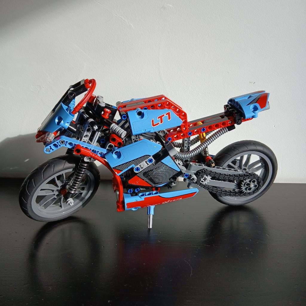 Lego Technic motor, Ophalen, Compleet, Gebruikt, Lego