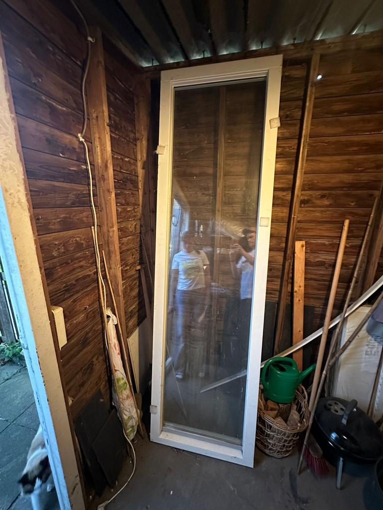 Nieuw raamkozijn met dubbel glas 240 x 70 cm, Gevelraam of Ruit, Minder dan 80 cm, Nieuw, Dubbelglas