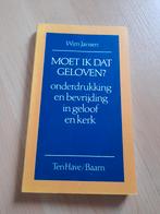 MOET IK DAT GELOVEN? door Wim Jansen Onderdrukking en, Boeken, Ophalen of Verzenden, Zo goed als nieuw