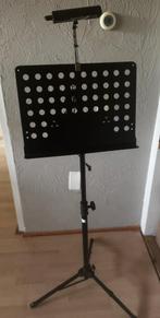 Muziekstandaard met lamp, Ophalen, Gebruikt, Muziekstandaard, Overige instrumenten