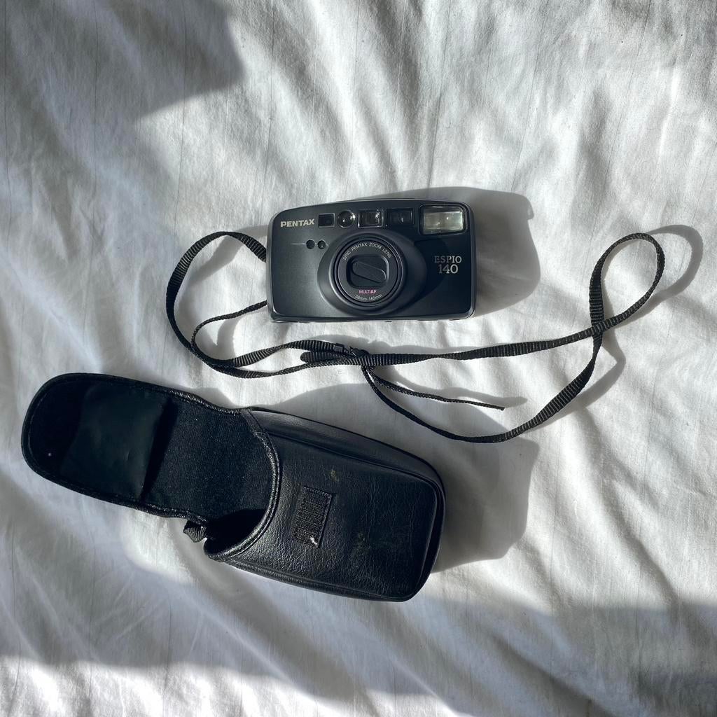 Pentax Espio 140 Quartzdate, Audio, Tv en Foto, Fotocamera's Analoog, Ophalen of Verzenden, Zo goed als nieuw, Compact, Pentax