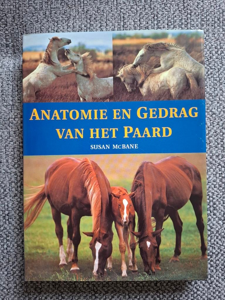 Susa MacBane - Anatomie en gedrag van het paard, Ophalen of Verzenden, Zo goed als nieuw