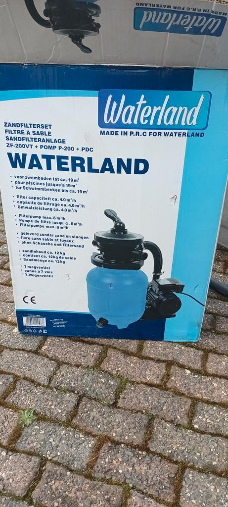 Zwembad zand/glasfilter pomp met glas voor 5 jaar, Tuin en Terras, Zwembad-toebehoren, Gebruikt, Zwembadpomp, Ophalen