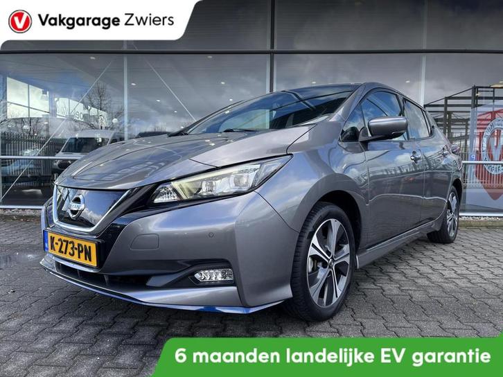 Nissan LEAF e+ N-Connecta 62 kWh SOH 90% PDC 360Graden Camer, Auto's, Nissan, Bedrijf, Te koop, Leaf, 360° camera, ABS, Adaptive Cruise Control