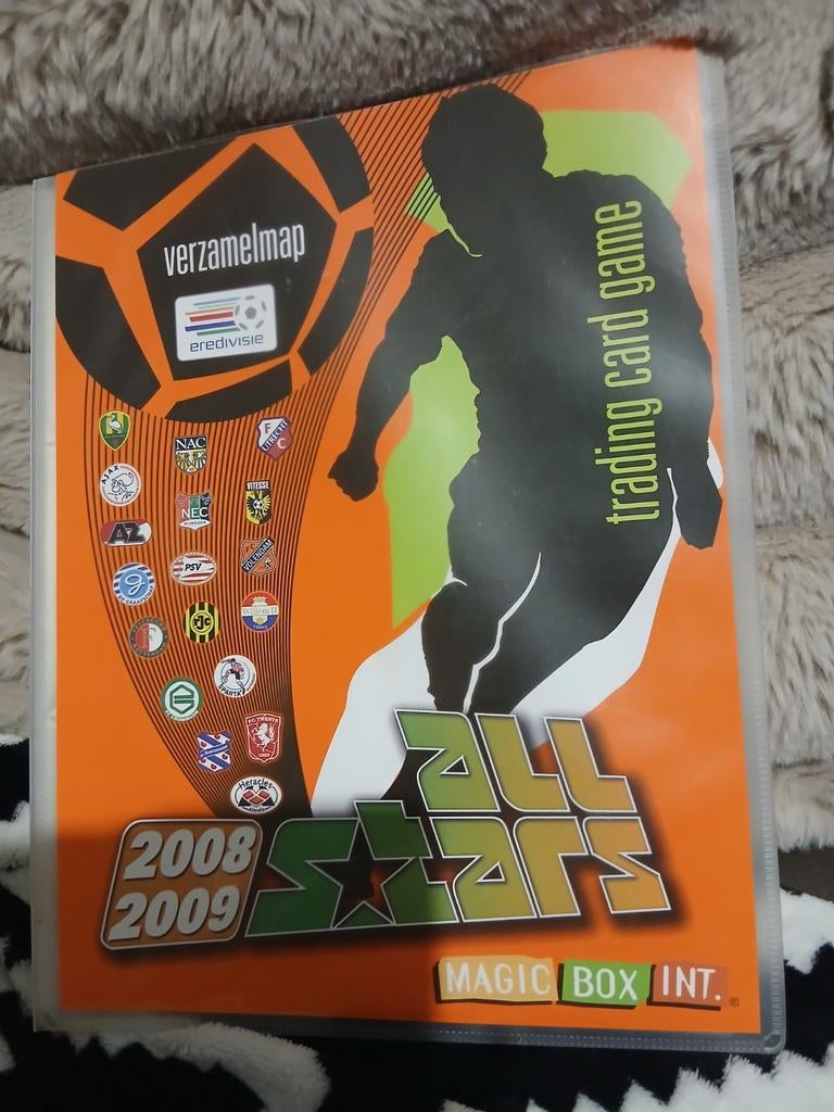 All Stars Eredivisie Verzamelmap 2008/2009 met Legends, Ophalen of Verzenden, Zo goed als nieuw, Overige binnenlandse clubs, Spelerskaart