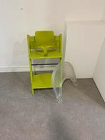 Stokke tripp trapp + babyset + eetblad, Ophalen, Gebruikt, Meegroeistoel, Aanschuifbaar