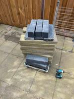 Tuintegels gratis ophalen, Ophalen, Zo goed als nieuw, Beton, Terrastegels