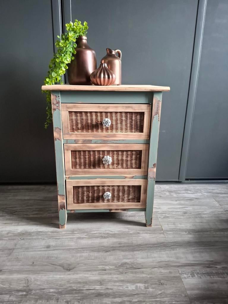 Ladenkast - kast - meubel, 3 of 4 laden, Minder dan 100 cm, 25 tot 50 cm, 50 tot 100 cm