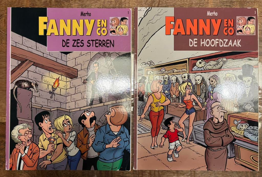 Te koop stripboeken Fanny en Co, Boeken, Meerdere stripboeken, Ophalen of Verzenden, Gelezen