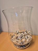 Glazen stolp met of zonder schelpen, Ophalen, Nieuw