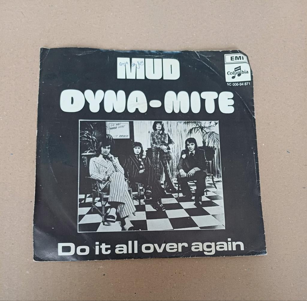 Mud - Dyna-Mite, Cd's en Dvd's, Vinyl Singles, Gebruikt, Single, Pop, 7 inch, Ophalen of Verzenden