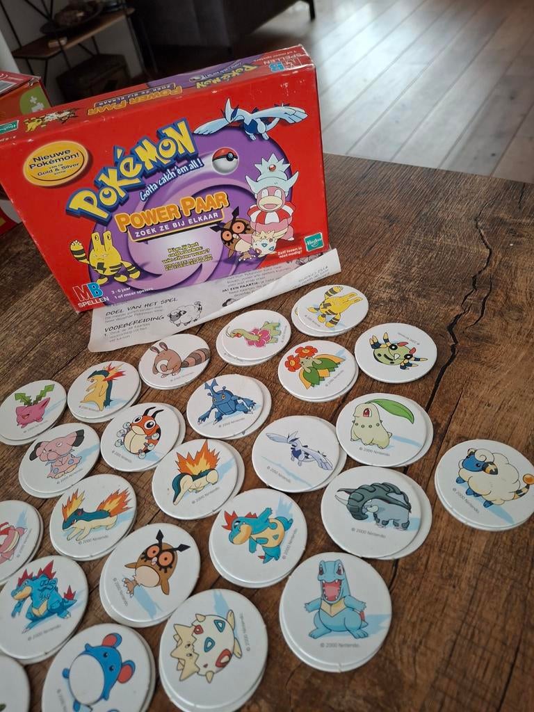 Power pairs memory pokemon, Hobby en Vrije tijd, Ophalen of Verzenden