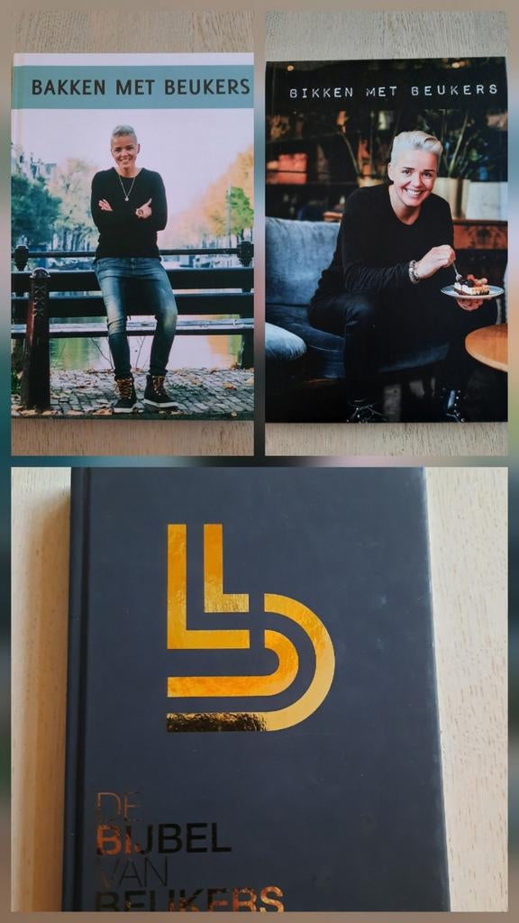 Bakken EN met Beukers EN BIJBEL van Beukers - Lot Beukers, Ophalen of Verzenden, Zo goed als nieuw, Gezond koken